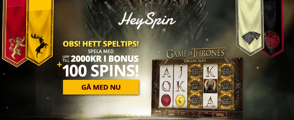 Säg hej till helt nya HeySpin Casino
