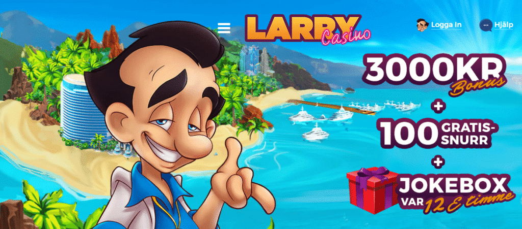 Löningshelg och nytt casino: Larry Casino