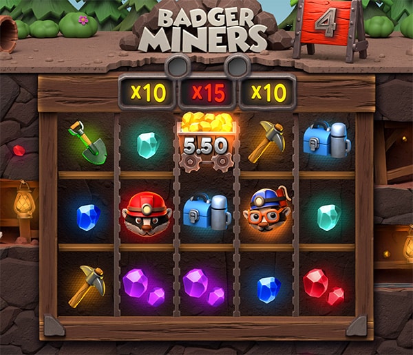 Bonus i Badgers Miner