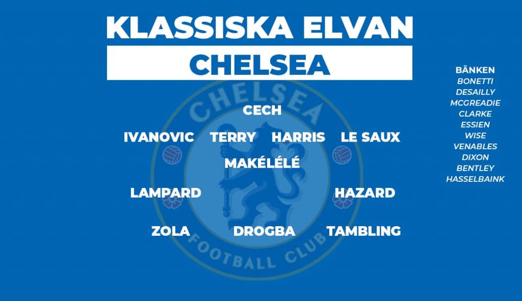 Klassiska elvan: Chelsea