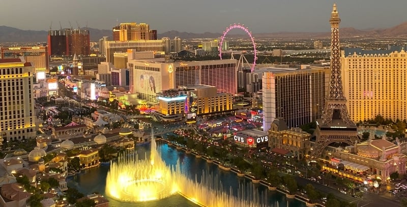 Ini adalah berapa banyak listrik yang dikonsumsi Las Vegas